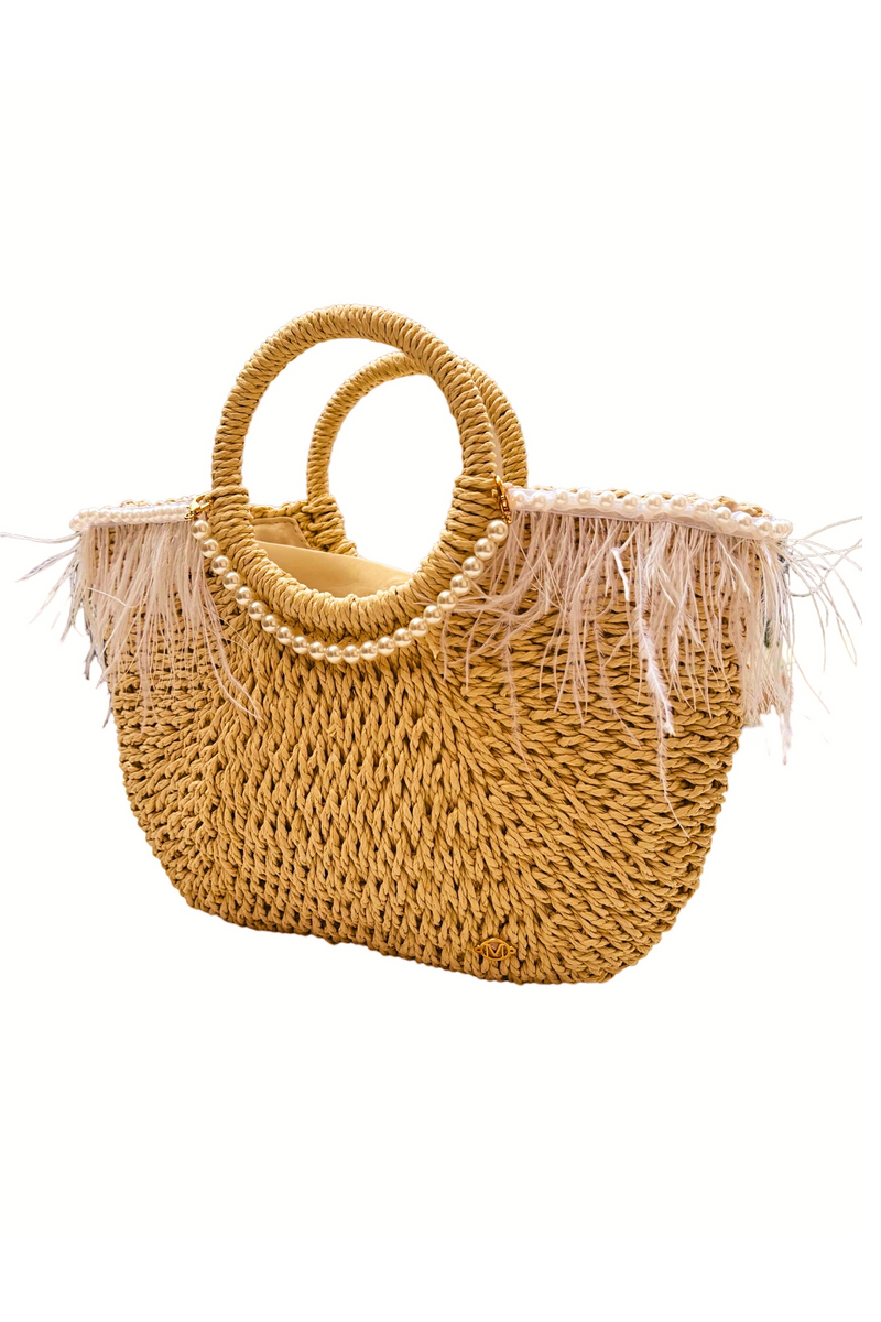 Limited Edition IBIZA STRAW BAG MEDIUM