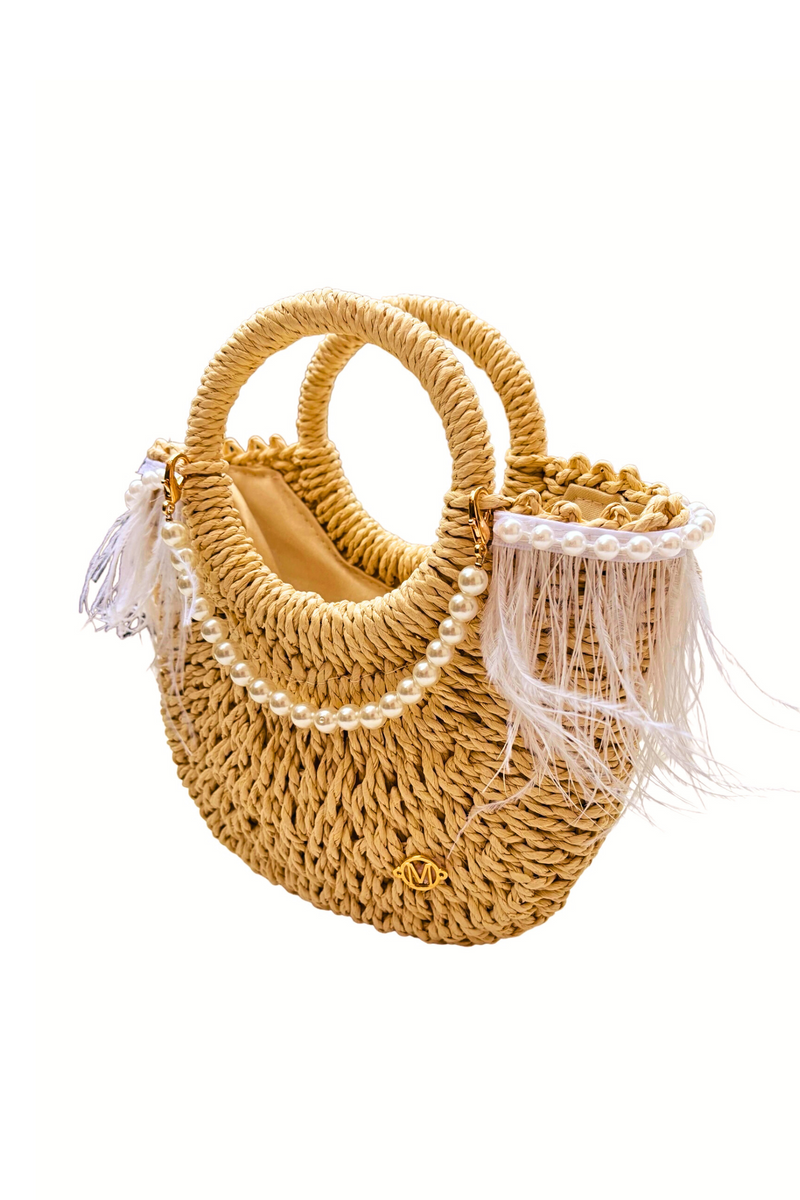 Limited Edition IBIZA STRAW BAG SMALL