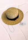 STRAW BOLERO HAT