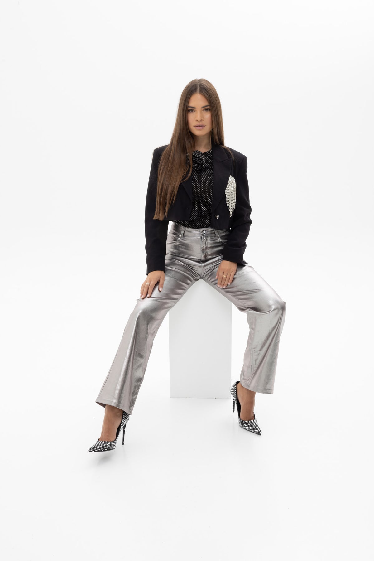 SILVER TROUSER