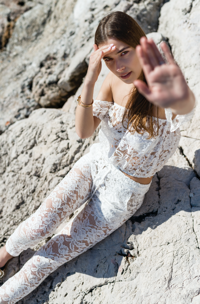 LACE PANTS -70%
